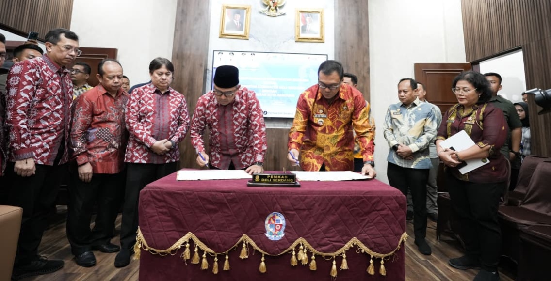 Kerjasama Pemkab Deli Serdang Dengan Pemko Bandung, Optimalkan Kawasan Strategis Dan Pengelolaan Kawasan Penyangga Bandara Kuala Namu  - IMG 20260704 004100 1