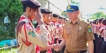 KWARCAB PRAMUKA KOTA TEBING TINGGI IKUTI JAMBORE DAERAH SUMATERA UTARA 2026