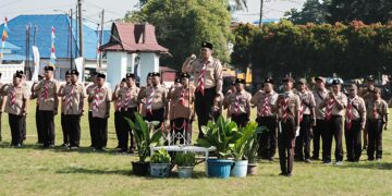 349 Peserta Didik Dan Pembina Pendamping Pramuka Kwarcab Deli Serdang Diberangkatkan Ikuti Jamdasu Tahun 2026