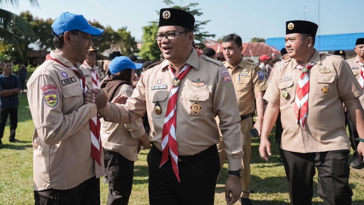 349 Peserta Didik Dan Pembina Pendamping Pramuka Kwarcab Deli Serdang Diberangkatkan Ikuti Jamdasu Tahun 2026 - IMG 20260707 165250