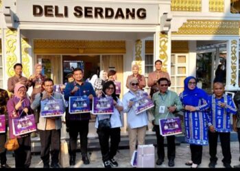 GUBSU BOBBY NASUTION KUNJUNGI PAVILIUN DELI SERDANG DI ARENA PRSU MEDAN