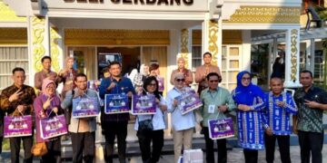 GUBSU BOBBY NASUTION KUNJUNGI PAVILIUN DELI SERDANG DI ARENA PRSU MEDAN