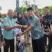 WALI KOTA TEBING TINGGI TINJAU PENYALURAN BANTUAN BERAS PREMIUM TAHAP PERTAMA