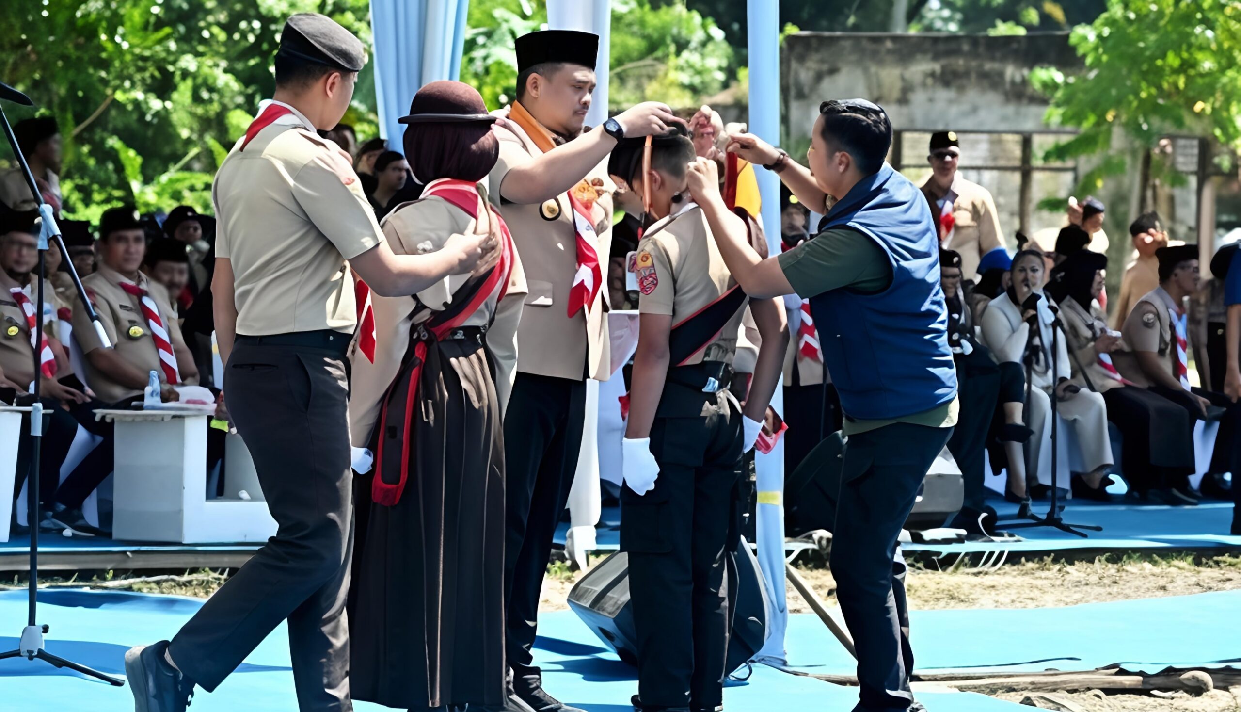 Jambore Daerah Sumut XI Berakhir, Gubsu Bobby Afif Nasution Hadiahi 19 Petugas Upacara Berangkat Ke Jamnas 2026 Di Cibubur Jakarta  - IMG 20260712 212245 scaled
