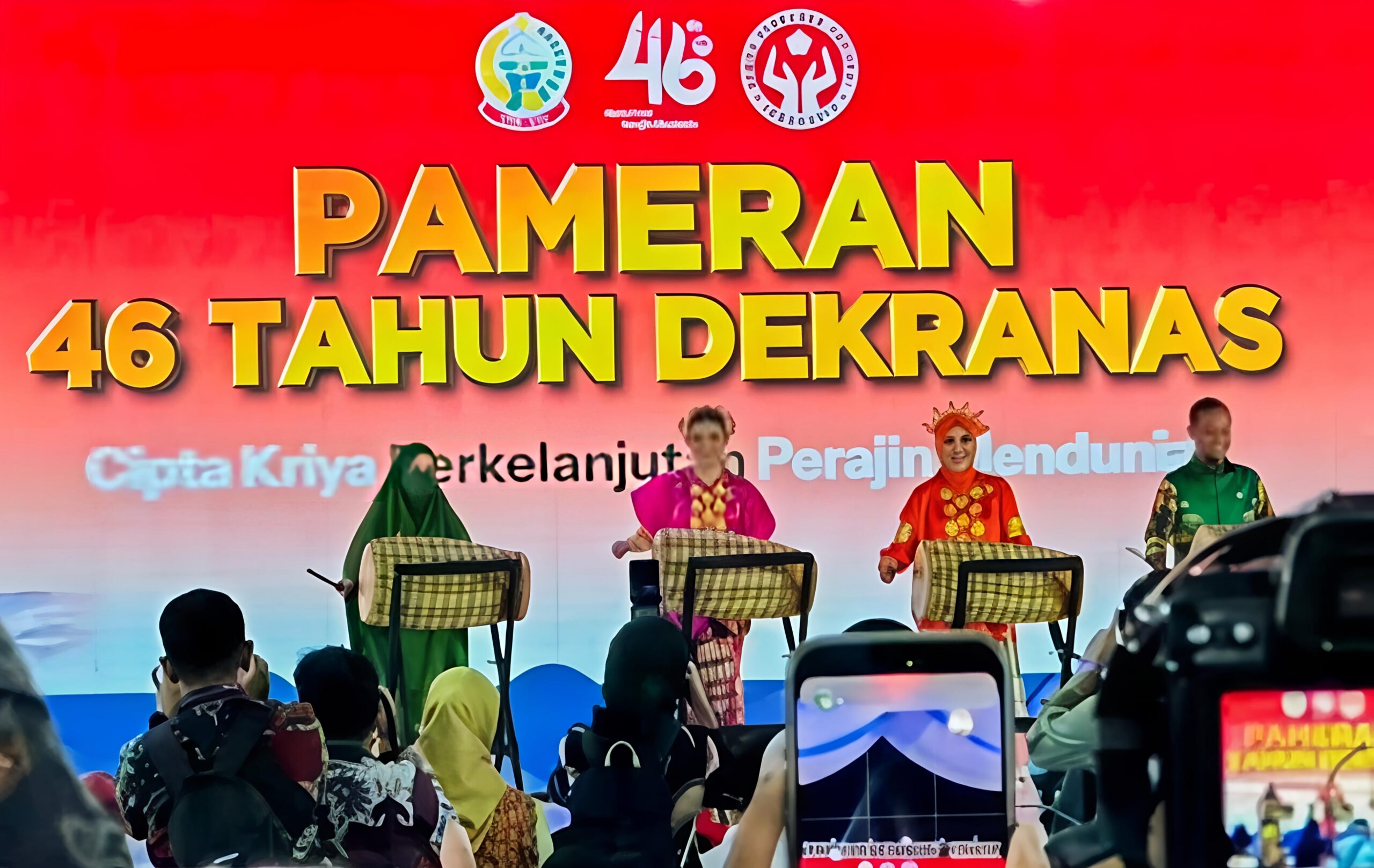 KETUA DEKRANASDA TEBING TINGGI NY. HJ. SUSMIRA WANTI IMAN IRDIAN, HADIRI HUT KE-46 DEKRANAS DI MAKASSAR - IMG 20260714 121058 scaled