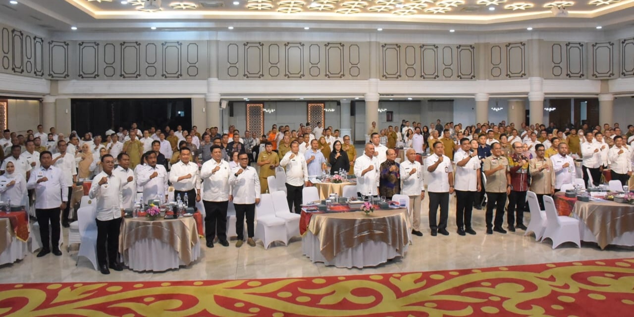 Wabup Deli Serdang Lom Lom Suwondo Ikuti Rakor MAPD TKD Di Kantor Gubsu Medan - IMG 20260715 085925