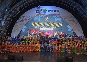 PEMKAB DELI SERDANG GELAR MALAM KESENIAN DAERAH DI PRSU KE-50 