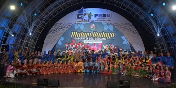 PEMKAB DELI SERDANG GELAR MALAM KESENIAN DAERAH DI PRSU KE-50 
