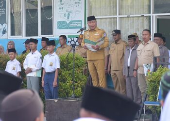 Wabup Deli Serdang Lom Lom Suwondo Kunjungi Sekolah Perguruan Islam Terpadu Tahfidzul Qur’an Al UMM Smart Center Pasar V Tembung