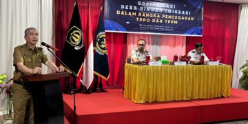 SEKDAKO TEBING TINGGI BUKA SOSIALISASI DESA BINAAN IMIGRASI
