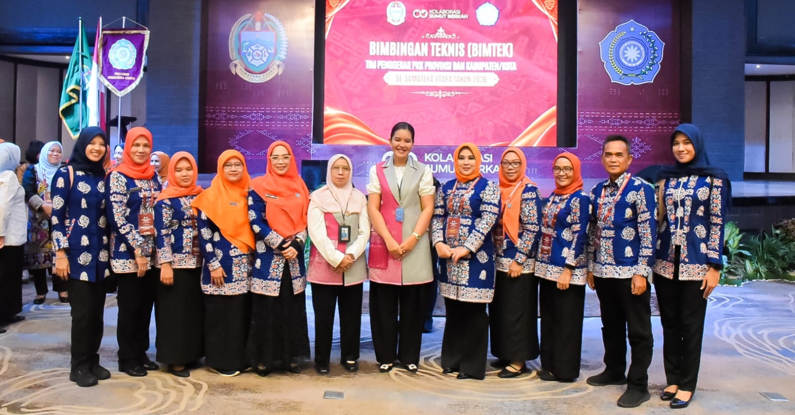 Ketua TP PKK Deli Serdang Ikuti Bimtek Tim Penggerak PKK Kabupaten/ Kota Se-Sumut Tahun 2026 - IMG 20260722 172518