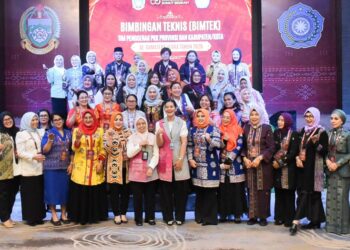 Ketua TP PKK Deli Serdang Ikuti Bimtek Tim Penggerak PKK Kabupaten/ Kota Se-Sumut Tahun 2026
