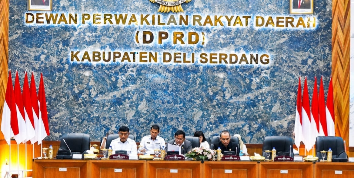 Sidang Paripurna DPRD Deli Serdang Penyampaian Jawaban Bupati Atas Pandangan Umum Fraksi Terhadap Ranperda 6 Sidang Paripurna DPRD Deli Serdang Penyampaian Jawaban Bupati Atas Pandangan Umum Fraksi Terhadap Ranperda - IMG 20260722 174541