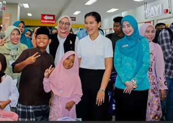 KETUA TP PKK TEBING TINGGI SAMBUT KAHIYANG AYU PADA PERINGATAN HAN 2026, 200 ANAK YATIM TERIMA SANTUNAN