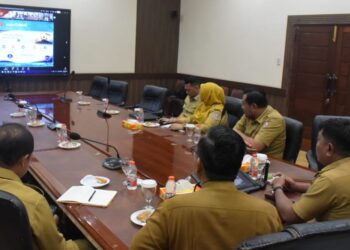 Melalui Zoom Meeting, Wabup Deli Serdang Ikuti Kegiatan Penguatan Perpres No. 8 Tahun 2026