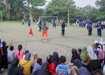 FESTIVAL BOLA KASTI ANTAR IBU-IBU DI PAGAR MERBAU DELI SERDANG