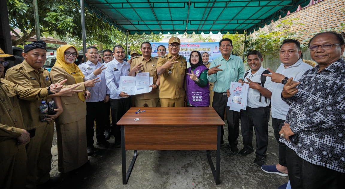 Bupati Deli Serdang Pastikan Ibu Hamil Dapatkan Pendampingan Dari Nakes, Dari Pemberian Tablet Tambah Darah Dan Pemeriksaan Kehamilan Di Posyandu - IMG 20260727 215728