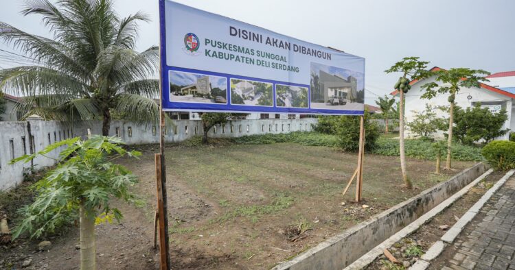 PEMKAB DELI SERDANG BANGUN PUSKESMAS MEDAN KRIO SUNGGAL 