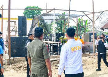 Tim P4GN Deli Serdang Bongkar Cafe Cantik Disinyalir Tempat Peredaran Narkoba 