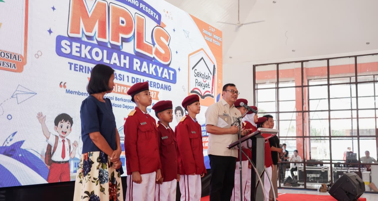 Bupati Deli Serdang Buka Masa Pengenalan Lingkungan Sekolah TA 2026/2027 SRT1 Tandem Hilir - IMG 20260730 172628