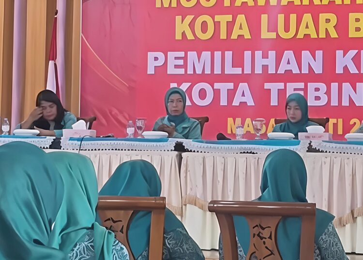 PERTEMUAN BULANAN TP PKK KOTA TEBING TINGGI