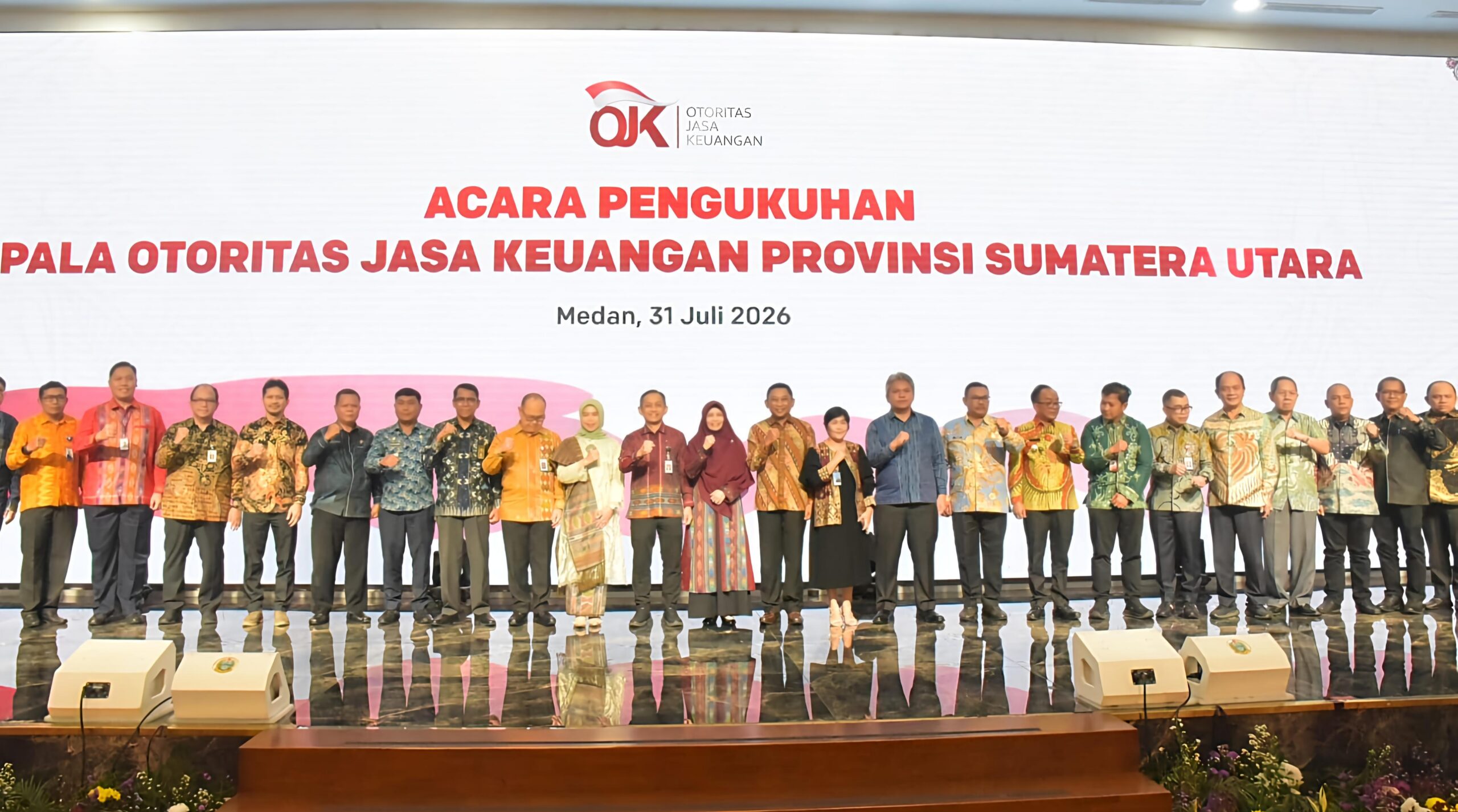 Triyoga Laksito Dikukuhkan Sebagai Kepala OJK Provinsi Sumatera Utara - IMG 20260731 192739 scaled