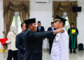WABUP DELI SERDANG LANTIK 25 PEJABAT, FIKRI HANAFI SEBAGAI CAMAT BANGUN PURBA
