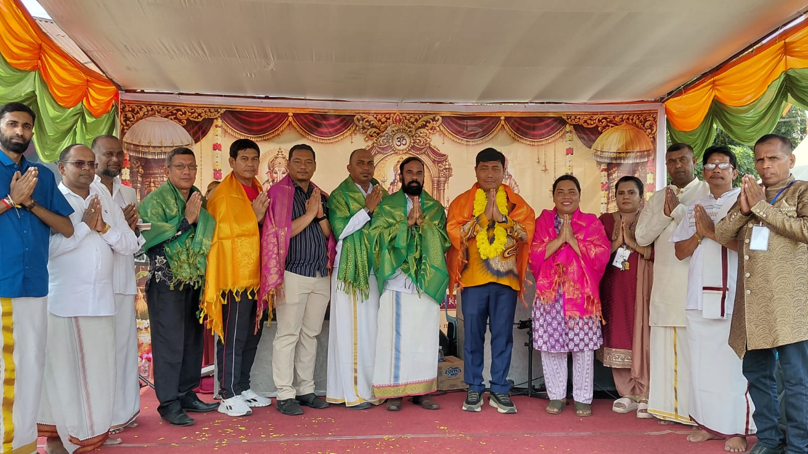 Wabup Lom Lom Suwondo Hadiri Acara Umat Hindu Adhi Tiruvilla Maha Puja Tahun 2026 Di Shri Mariamman Kuil Sei. Semayang 4 Wabup Lom Lom Suwondo Hadiri Acara Umat Hindu Adhi Tiruvilla Maha Puja Tahun 2026 Di Shri Mariamman Kuil Sei. Semayang - IMG 20260809 WA0010