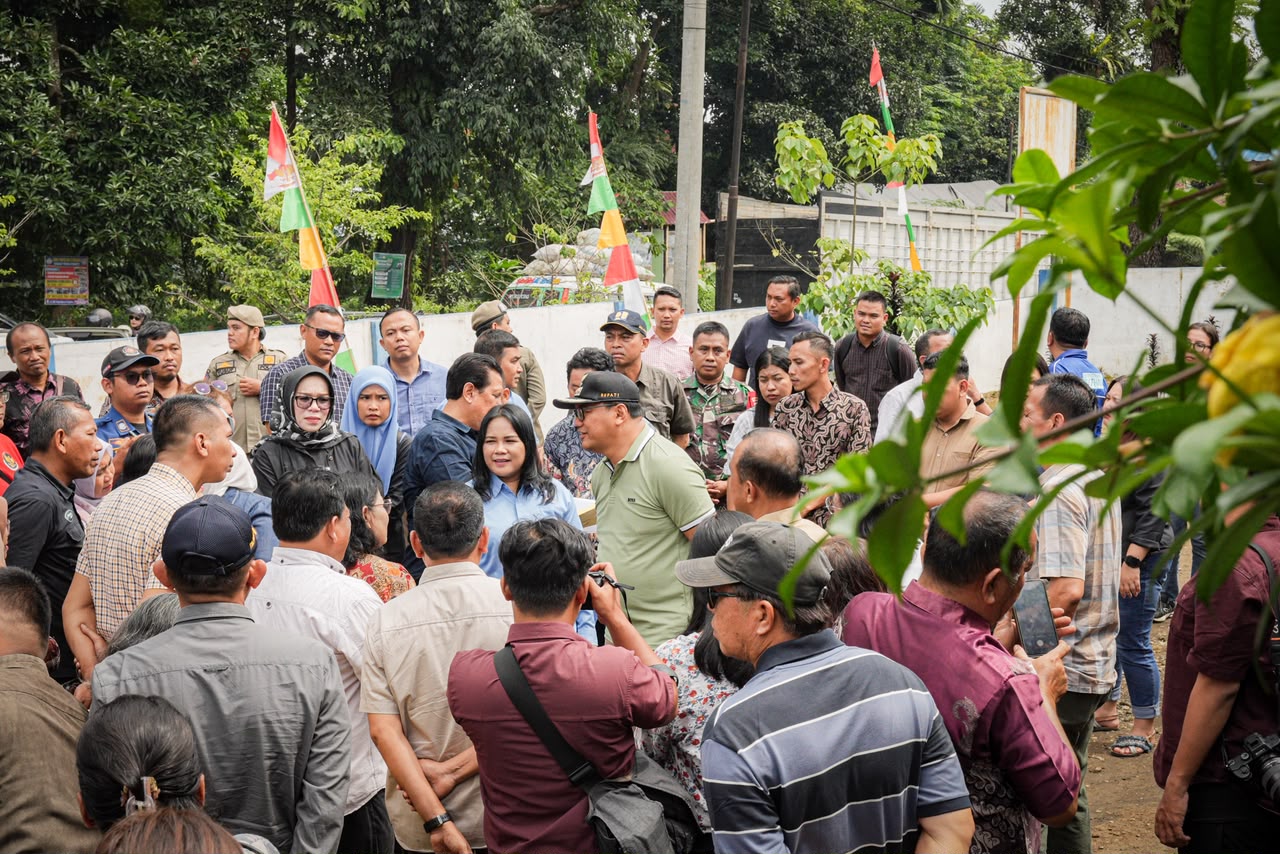 Bupati Deli Serdang Tinjau Lokasi Pembangunan Kantor Damkar Dan BPBD Sibolangit  - IMG 20260825 WA0011