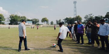 GEBYAR OLAHRAGA DELI SERDANG, BUPATI KICK-OFF PERTANDINGAN SEPAK BOLA 