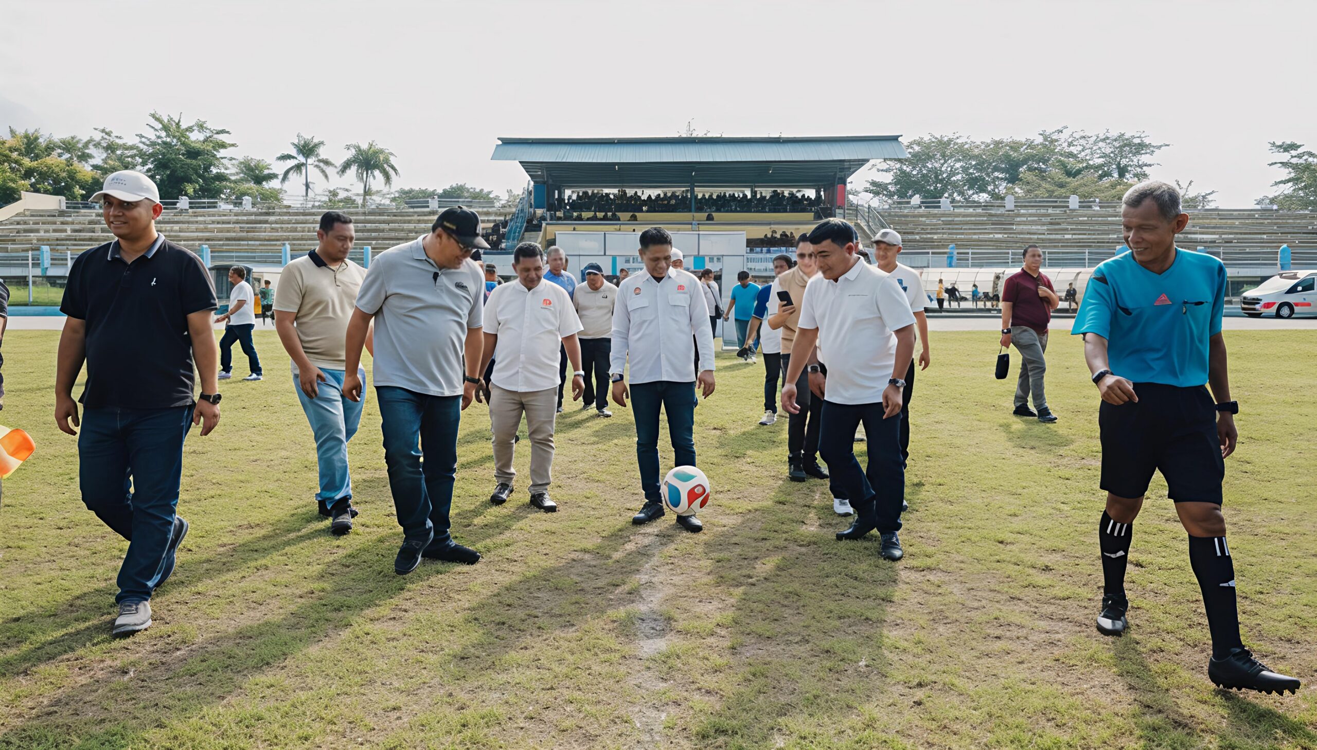 GEBYAR OLAHRAGA DELI SERDANG, BUPATI KICK-OFF PERTANDINGAN SEPAK BOLA  - IMG 20260802 062737 scaled
