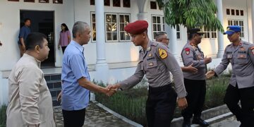 PEMKO TEBING TINGGI SAMBUT KEDATANGAN ROMBONGAN TARUNA AKPOL DI SRMA 3 