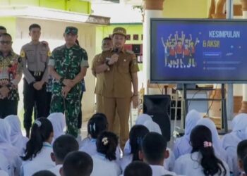 WALI KOTA TEBING TINGGI DAN DANDIM 0204/DS TINJAU KEGIATAN TARUNA AKPOL DI SRMA 3