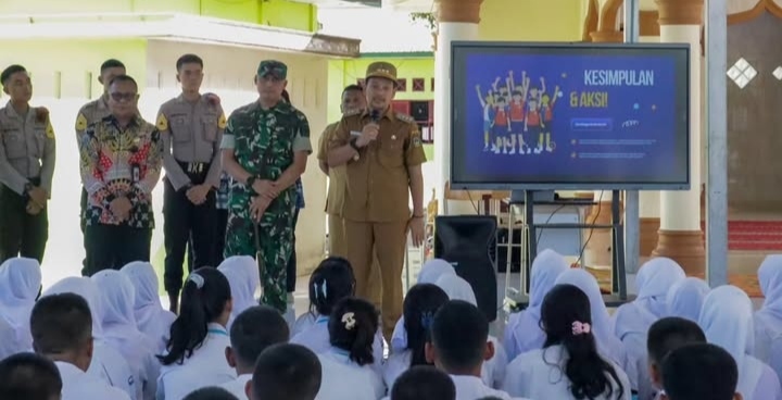 WALI KOTA TEBING TINGGI DAN DANDIM 0204/DS TINJAU KEGIATAN TARUNA AKPOL DI SRMA 3
