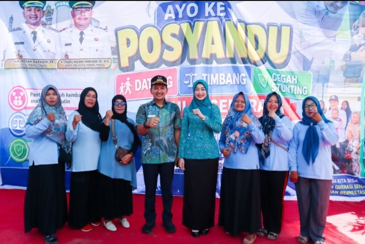 WALI KOTA TEBING TINGGI BUKA KAMPANYE GERMAS DALAM ISPS 2026, APRESIASI PENURUNAN STUNTING 7 WALI KOTA TEBING TINGGI BUKA KAMPANYE GERMAS DALAM ISPS 2026, APRESIASI PENURUNAN STUNTING - IMG 20260806 221419