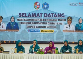 TP PKK Deli Serdang Gelar Latihan Pengelola Program Dan Penyuluhan Pemberdayaan Dan Kesejahteraan Keluarga (LP3PKK) Tahun 2026