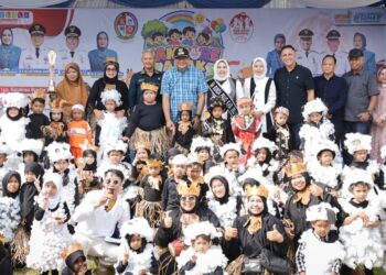 JAMBORE ANAK TK/RA SE-DESA BANDAR KHALIPAH SEMARAK DAN MERIAH