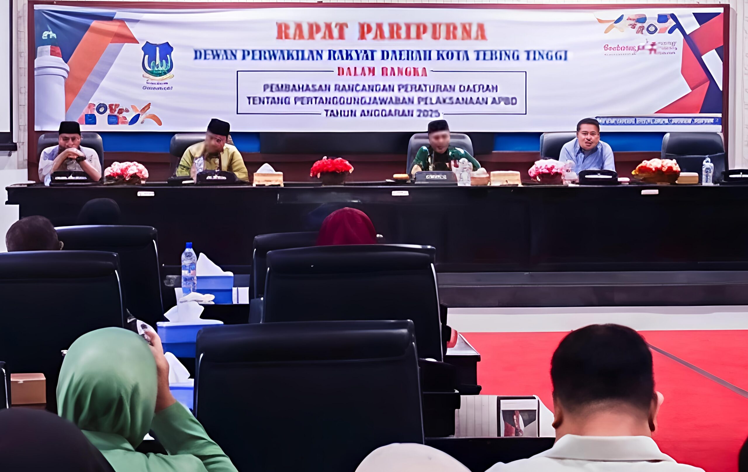 Wali Kota Dan Wakil Wali Kota Tebing Tinggi Hadir Bersama Pada Rapat Paripurna DPRD Dengarkan Pandangan Umum Fraksi - IMG 20260809 214956 scaled