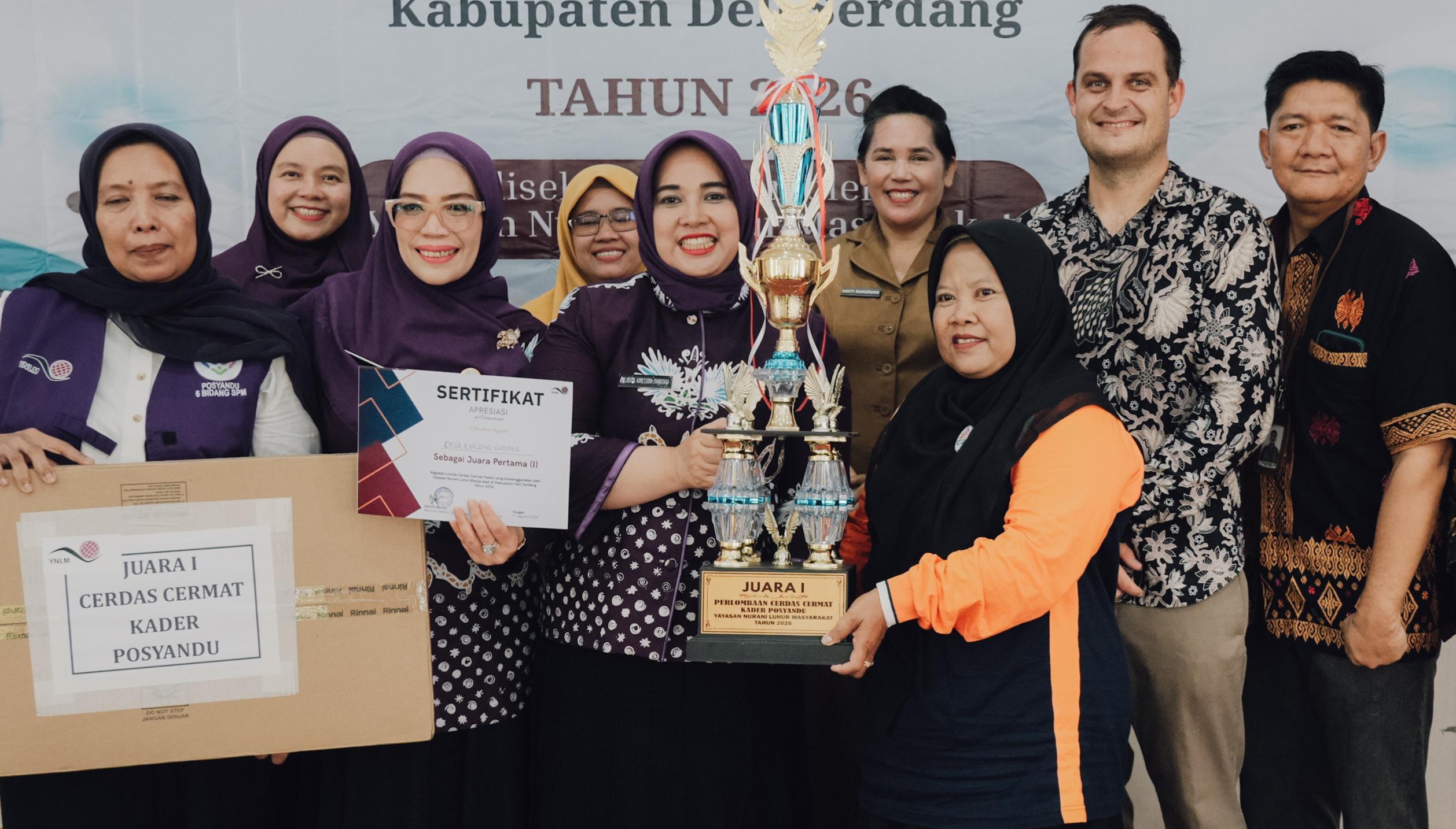 YNLM Selenggarakan Perlombaan Kader Posyandu Dan Bidan Desa - IMG 20260812 085625