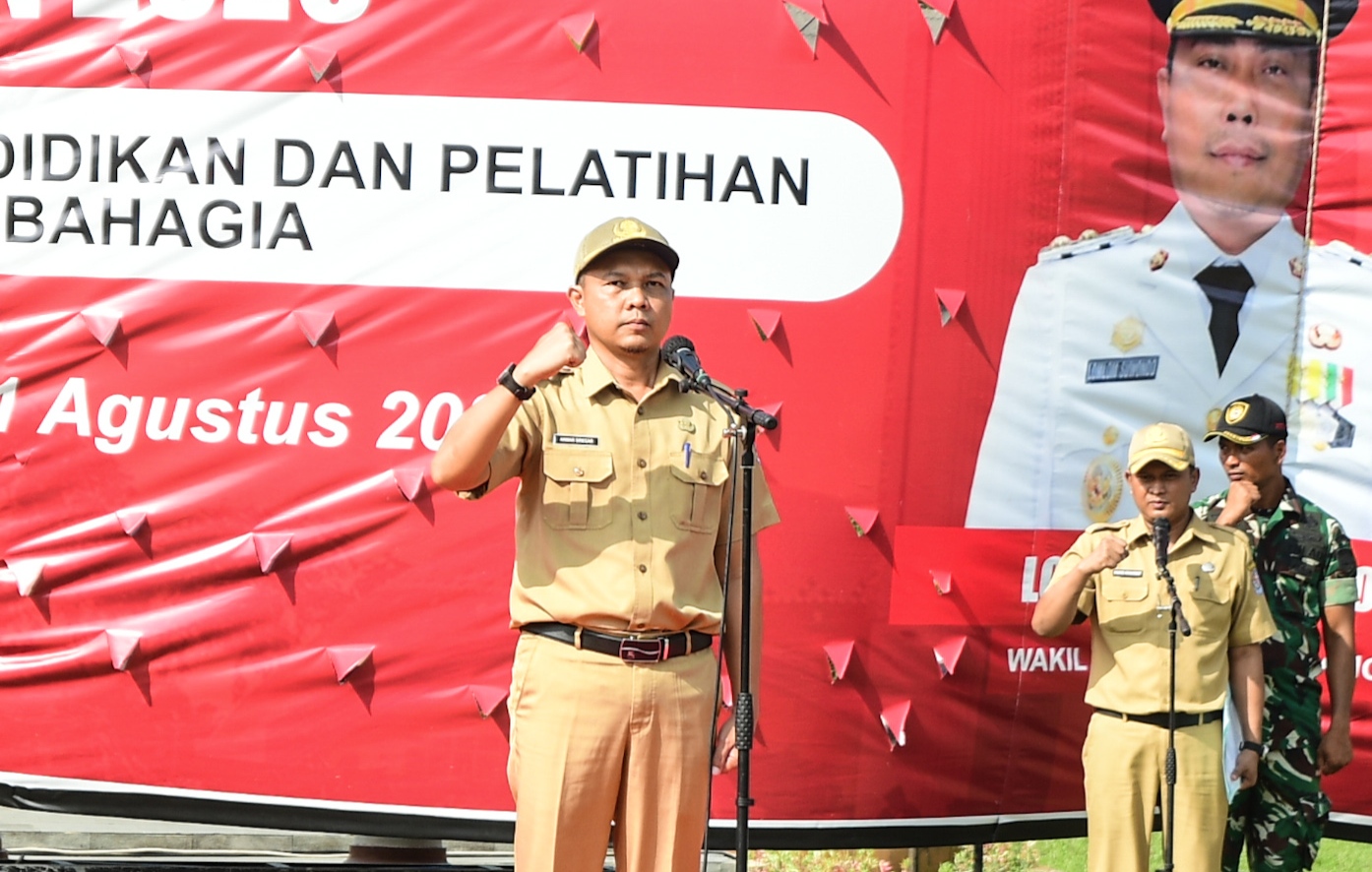 Apel Paskibraka Dan Pasukan Pengibar Bendera Kecamatan Se-Kabupaten Deli Serdang Tahun 2026 Di Taman Cadika Pramuka - IMG 20260812 090002