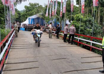Wabup Deli Serdang Hadiri Peresmian Dua Jembatan Di Kutalimbaru Dan Sunggal