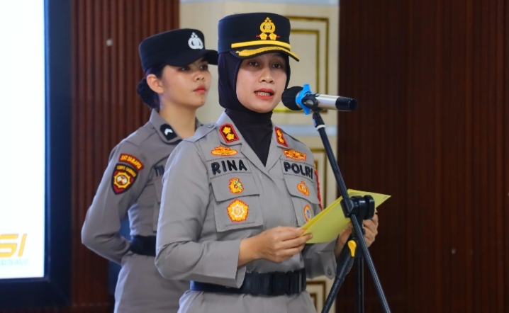 Kompol Muhammad Haris Sihite Jabat Wakapolres Tebing Tinggi, Sertijab Dipimpin Kapolres AKBP Rina Frilliya  - IMG 20260819 204851