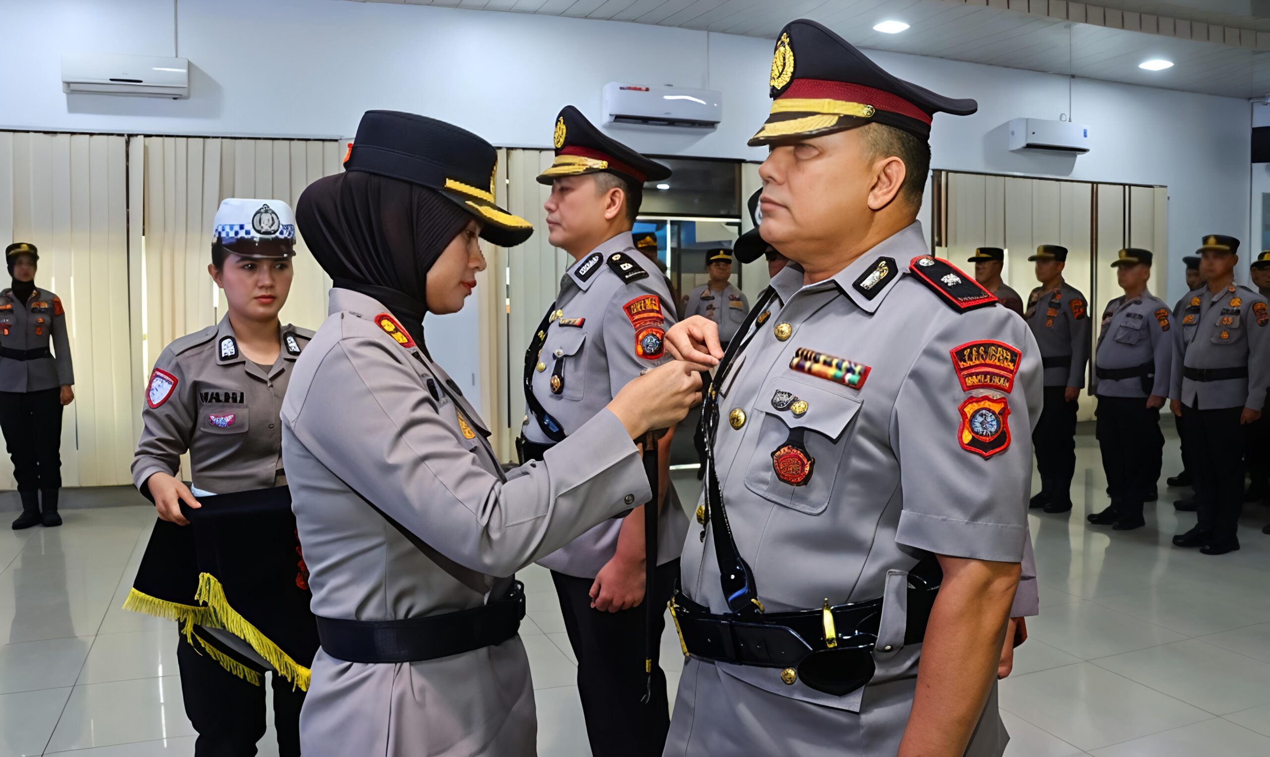 Kompol Muhammad Haris Sihite Jabat Wakapolres Tebing Tinggi, Sertijab Dipimpin Kapolres AKBP Rina Frilliya  - IMG 20260819 204926 scaled