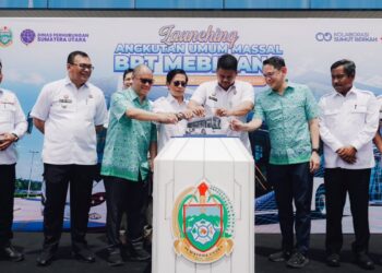Peluncuran Bus Rapid Transit, Konektivitas Transportasi Publik Mebidang