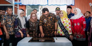 Bupati Deli Serdang dr. H. Asri Ludin Tambunan Resmikan Sentra Anak Berkebutuhan Khusus Di Kecamatan Pagar Merbau