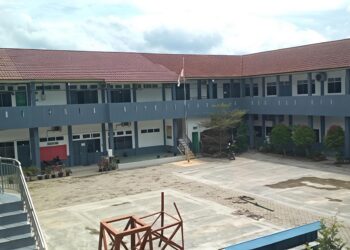 Gedung SMK Negeri I Tanjung Pura Direhab Dengan Anggaran Rp. 2,4 Milyar