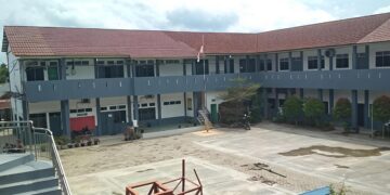 Gedung SMK Negeri I Tanjung Pura Direhab Dengan Anggaran Rp. 2,4 Milyar