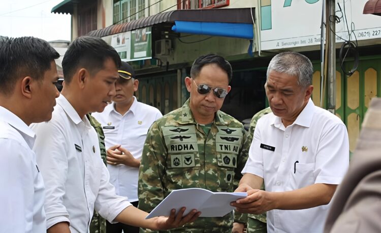 Tim Satgas Nasional Bencana Alam Tinjau Lokasi Terdampak Banjir Di Kota Tebing Tinggi 