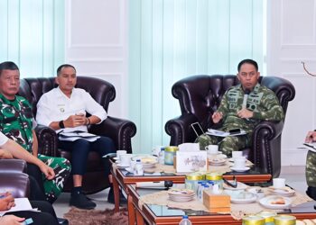 WALI KOTA TEBING TINGGI TERIMA KUNJUNGAN KERJA WAKA POSKO SATGAS PERCEPATAN REHABILITASI PASCA BENCANA