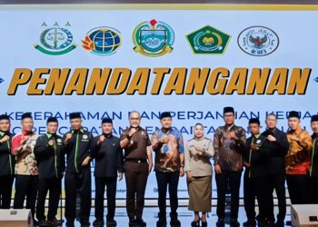 Dukung Perlindungan Aset Umat, Wali Kota Tebing Tinggi Tandatangani MOU Percepatan Sertifikasi Tanah Wakaf
